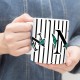 ماگ طرح حرف N پروانه ای