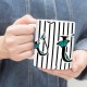 ماگ طرح حرف U پروانه ای