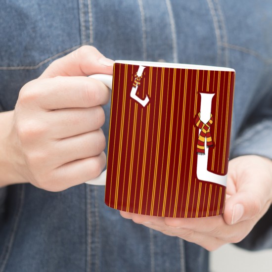 ماگ طرح حرف L هری پاتر
