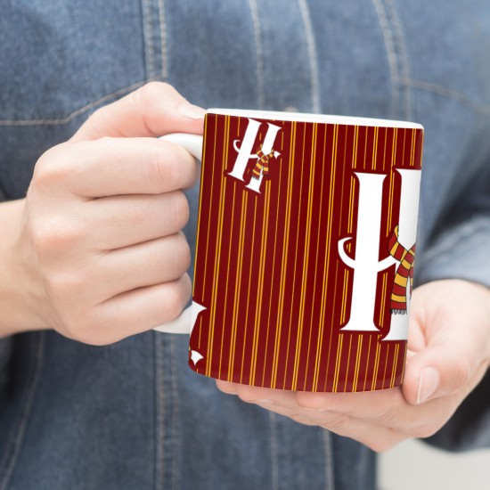 ماگ طرح حرف H هری پاتر
