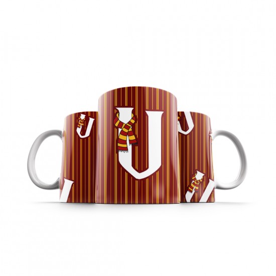 ماگ طرح حرف U هری پاتر