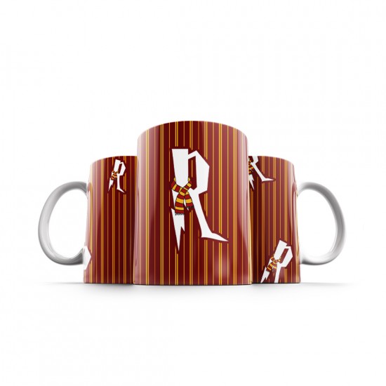 ماگ طرح حرف R هری پاتر