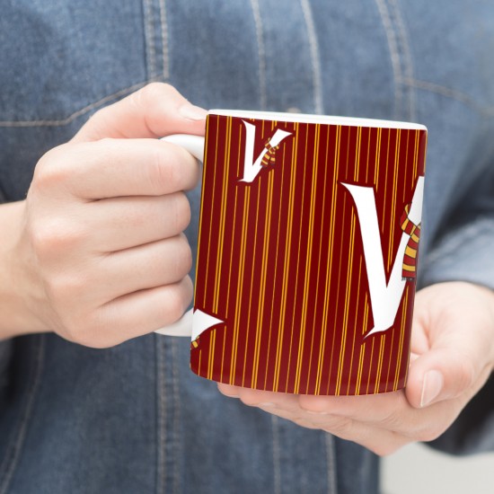 ماگ طرح حرف V هری پاتر