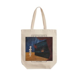 تت بگ متقال طرح نقاشی از منظره شب از ماگریت