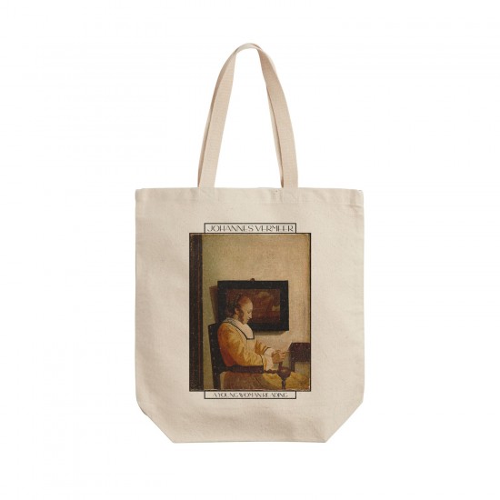 تت بگ متقال طرح یک زن در حال خواندن از ورمر