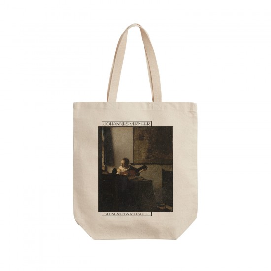 تت بگ متقال طرح زن جوان با عود از ورمر