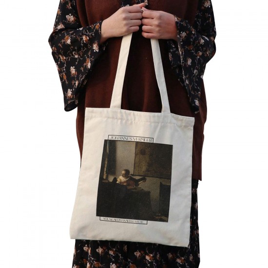 تت بگ متقال طرح زن جوان با عود از ورمر