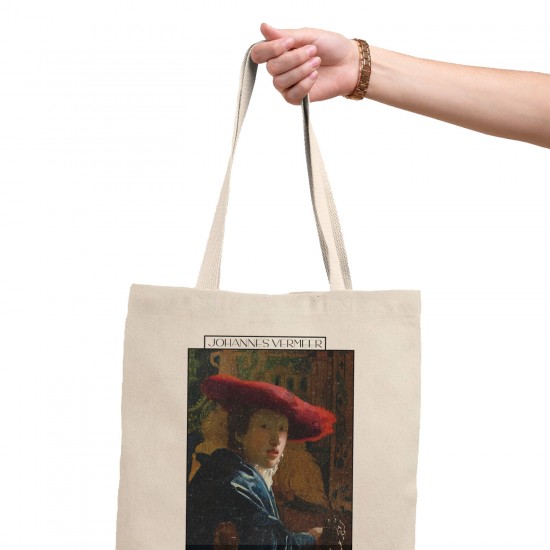 تت بگ متقال طرح دختری با کلاه قرمز از ورمر