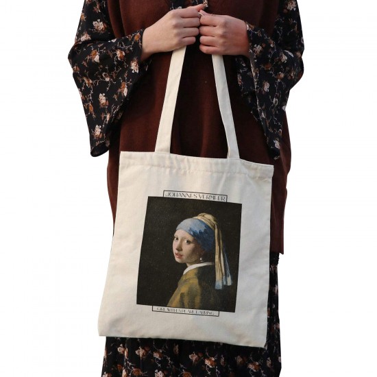 تت بگ متقال طرح دختری با گوشواره مروارید از ورمر