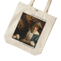 تت بگ متقال طرح دختری با فلوت از ورمر