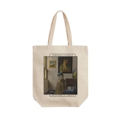 تت بگ متقال طرح زن ایستاده پشت ساز ویرژینال از ورمر