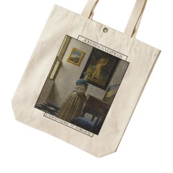 تت بگ متقال طرح زن ایستاده پشت ساز ویرژینال از ورمر