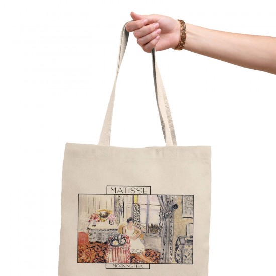 تت بگ متقال طرح چای صبحگاهی از ماتیس