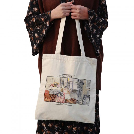 تت بگ متقال طرح چای صبحگاهی از ماتیس