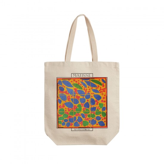 تت بگ متقال طرح گل پیچک از ماتیس