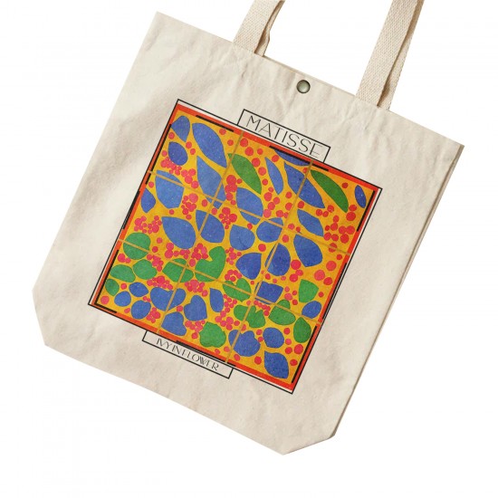 تت بگ متقال طرح گل پیچک از ماتیس