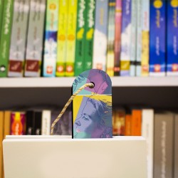 نشان کتاب طرح اینگرید برگمن از وارهول