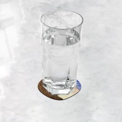 زیر لیوانی طرح حمام کننده از دالی