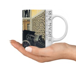 ماگ طرح در آستانه آزادی از ماگریت