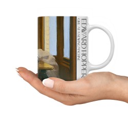 ماگ طرح دختری پشت چرخ خیاطی از هاپر