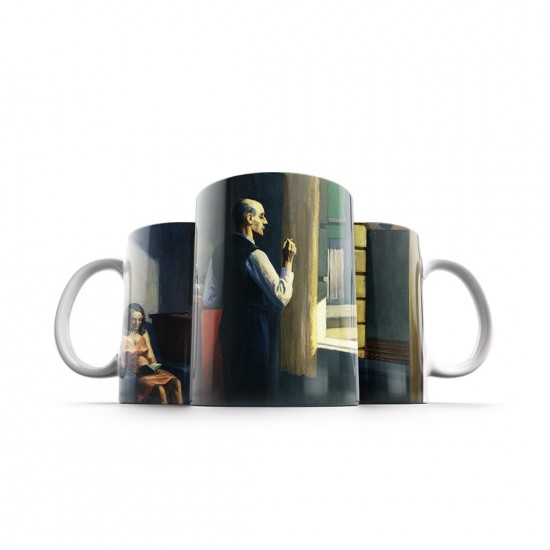 ماگ طرح هتلی کنار راه آهن از هاپر