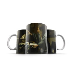 ماگ طرح ستاره شناس از ورمر