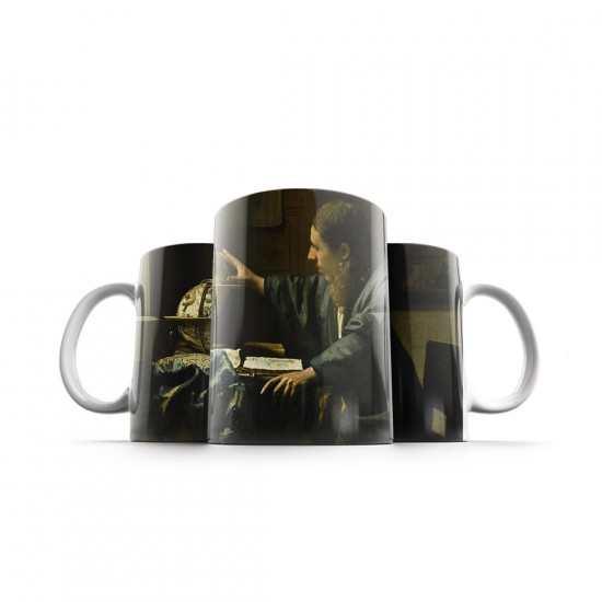 ماگ طرح ستاره شناس از ورمر