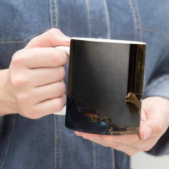 ماگ طرح زنی در حال حفظ تعادل از ورمر