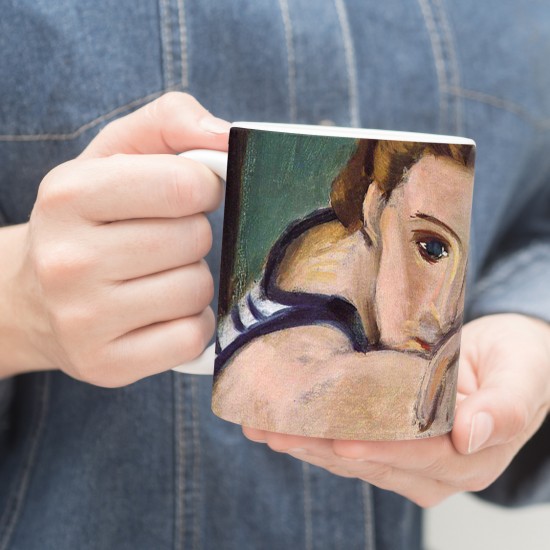 ماگ طرح چشمان آبی از ماتیس