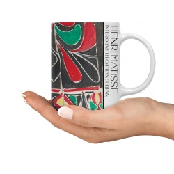 ماگ طرح نمای داخلی با پرده مصری از ماتیس