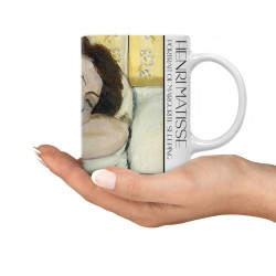 ماگ طرح پرتره مارگریت خوابیده از ماتیس