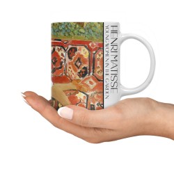 ماگ طرح زن جوان در باغ از ماتیس