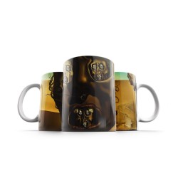 ماگ طرح چهره جنگ از دالی