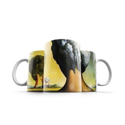 ماگ طرح سه مجسمه از دالی