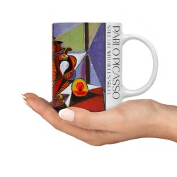 ماگ طرح طبیعت بی جان با جمجمه گاو از پیکاسو