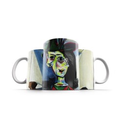ماگ طرح دورا مار و گربه از پیکاسو