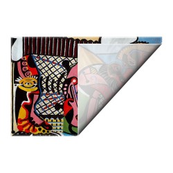 کادوپیچ پارچه‌ ای طرح بوسه از پیکاسو