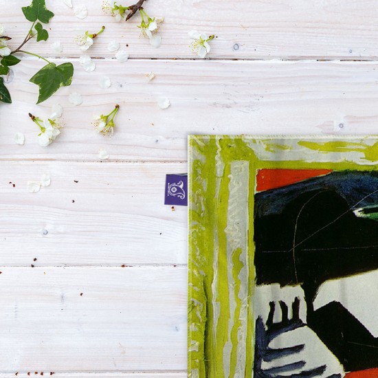 کادوپیچ پارچه‌ ای طرح پرتره ژاکلین از پیکاسو