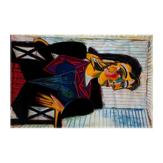 کادوپیچ پارچه‌ ای طرح پرتره دورا مار از پیکاسو