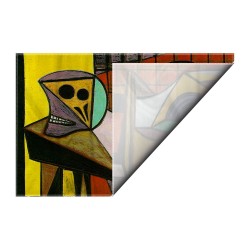 کادوپیچ پارچه‌ ای طرح اسکلت و پارچ از پیکاسو