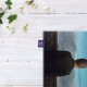کادوپیچ پارچه‌ ای طرح کارت پستال از ماگریت