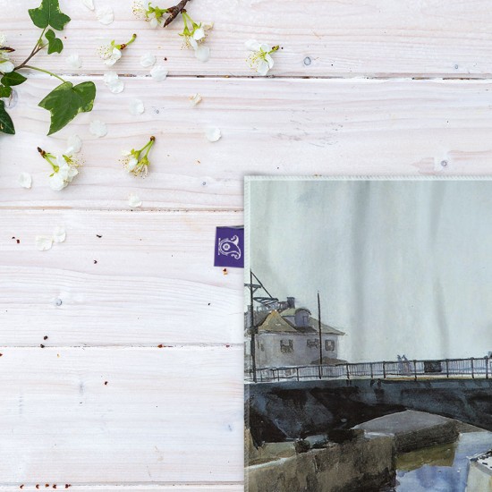 کادوپیچ پارچه‌ ای طرح پل بلاین من از هاپر