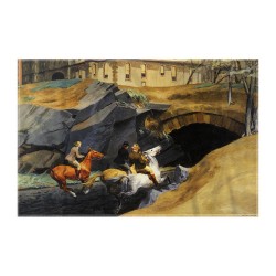 کادوپیچ پارچه‌ ای طرح مسیر رام کردن از هاپر