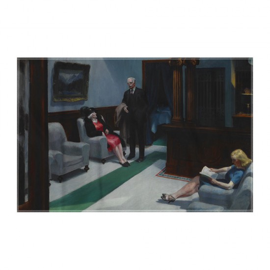 کادوپیچ پارچه‌ ای طرح لابی هتل از هاپر