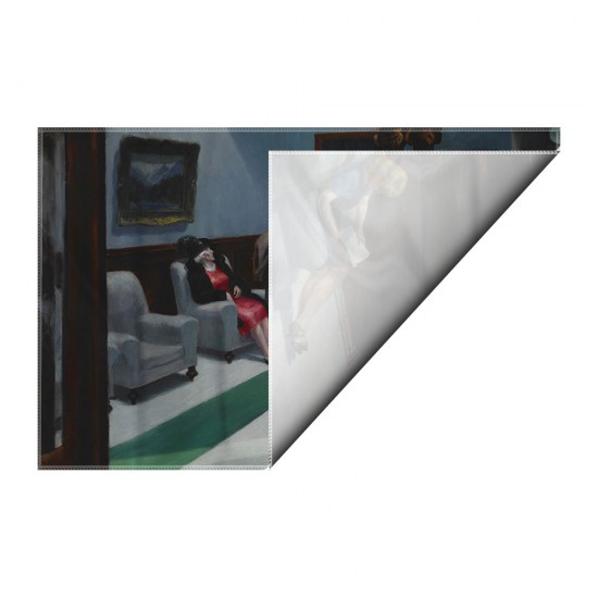 کادوپیچ پارچه‌ ای طرح لابی هتل از هاپر