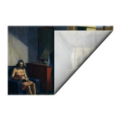 کادوپیچ پارچه‌ ای طرح هتلی کنار راه آهن از هاپر