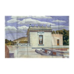 کادوپیچ پارچه‌ ای طرح عمارت سالتیلو از هاپر