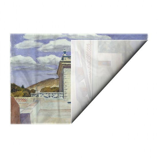 کادوپیچ پارچه‌ ای طرح عمارت سالتیلو از هاپر