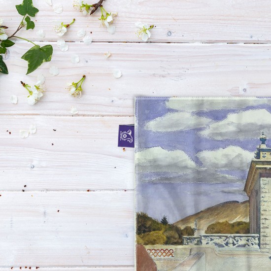 کادوپیچ پارچه‌ ای طرح عمارت سالتیلو از هاپر