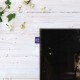 کادوپیچ پارچه‌ ای طرح زن جوان با گردنبند مروارید از ورمر